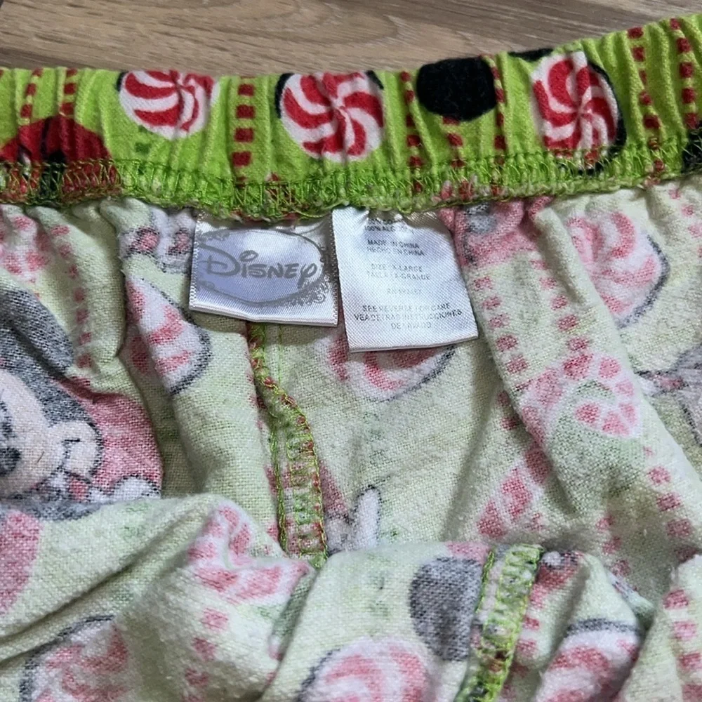 DISNEY Mickey Mouse Christmas fleece pajama pants